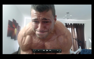 Muscle Flexing Hunk Worship Sweat Alpha Video Armpit Fetish Oil Domination Masturbation Bodybuilder Gay Video Feet Growing