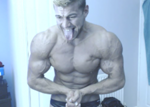 Uniform Ripped Shredded Hunk Pecs Sweat Alpha Bum Armpit Fetish Oil Domination Masturbation Bodybuilder Gay Video