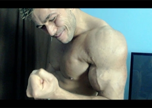 Posers JockFlexing Hunk Pecs Sweat Alpha Bum Armpit Fetish Oil Domination Masturbation Bodybuilder Gay Video