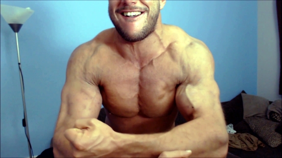Muscle Ripped Shredded Hunk Pecs Wank Vest Tshirt Armpit Fetish Oil Domination Masturbation Bodybuilder Gay Video