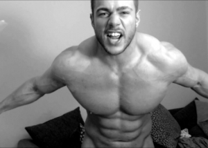 Muscle Ripped Shredded Hunk Pecs Wank Vest Tshirt Armpit Fetish Oil Domination Masturbation Bodybuilder Gay Video