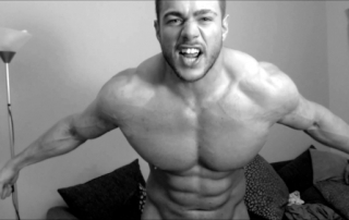 Muscle Ripped Shredded Hunk Pecs Wank Vest Tshirt Armpit Fetish Oil Domination Masturbation Bodybuilder Gay Video