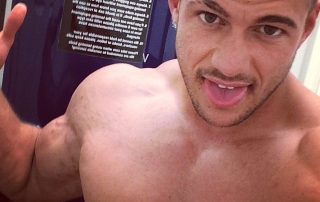 Muscle Flexing Hunk Worship Sweat RolePlay Uniform Cock Tease Masturbation Alpha Video Armpit Fetish Oil Domination