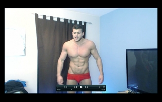 Biceps Hot Flexing Hunk Pecs Sweat Alpha Bum Armpit Fetish Oil Domination Masturbation Bodybuilder Gay Video