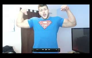 Biceps Hot Flexing Hunk Pecs Sweat Alpha Bum Armpit Fetish Oil Domination Masturbation Bodybuilder Gay Video