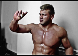 Muscle Flexing Hunk Worship Sweat RolePlay Uniform Cock Tease Masturbation Alpha Video Armpit Fetish Oil Domination