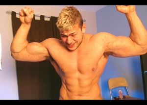 Biceps Hot Flexing Hunk Pecs Sweat Alpha Bum Armpit Fetish Oil Domination Masturbation Bodybuilder Gay Video