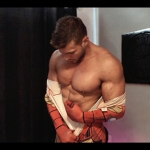 Uniform Ripped Shredded Hunk Pecs Sweat Alpha Bum Armpit Fetish Oil Domination Masturbation Bodybuilder Gay Video