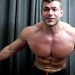 Muscle Ripped Shredded Hunk Pecs Wank Vest Tshirt Armpit Fetish Oil Domination Masturbation Bodybuilder Gay Video