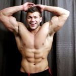 Muscle Ripped Shredded Hunk Pecs Wank Vest Tshirt Armpit Fetish Oil Domination Masturbation Bodybuilder Gay Video