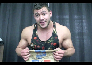 Muscle Ripped Shredded Hunk Pecs Levi Shirt Suit Armpit Fetish Oil Domination Masturbation Bodybuilder Gay Video